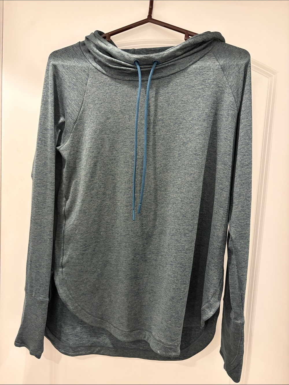 Athleta Teal Hooded Women's Sweater